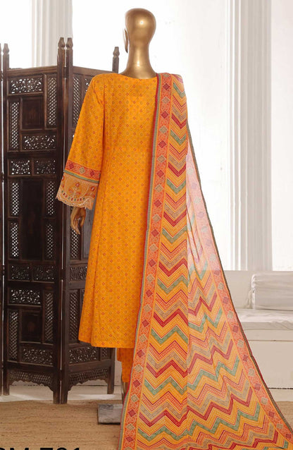 Bin Saeed | Stitch 3 PC Embroidered Lawn Frock Collection