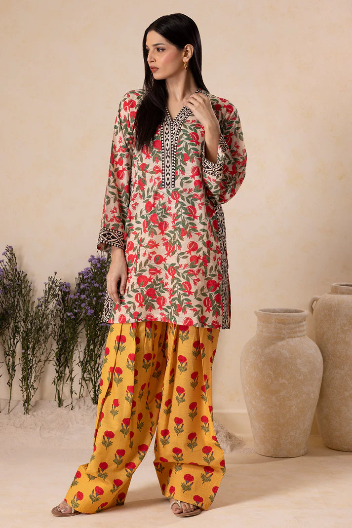 Zellbury | Unstitched 2 Pc Digital Printed Khaddar Collection
