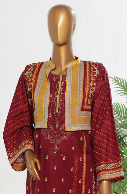 Bin Saeed | Stitch 2 Pc Embroidered Lawn with Gown Collection