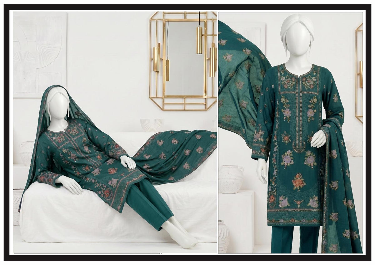 Al Boutique Centre Panna Volume 05 - Teal Green image 3